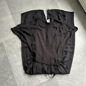 DRA dolman, cold shoulder jumpsuit